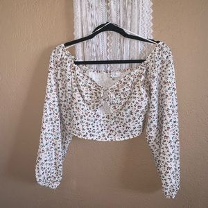 Floral Crop top